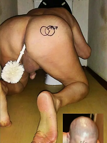 toilet licking slave pig Andrew no limit scat slut