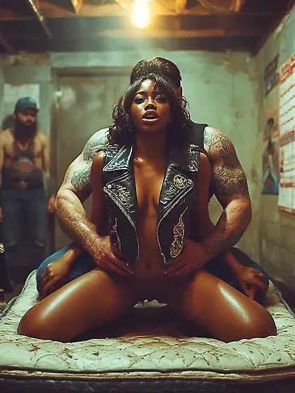 Breaking in a captive nigger