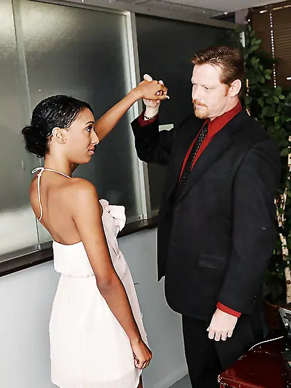 Getting job through the bed is a good idea for Latina chick dril