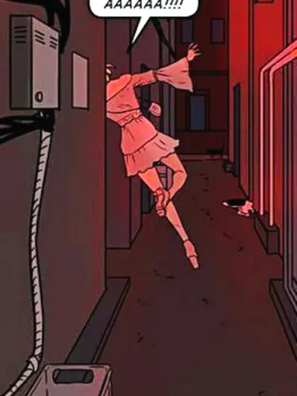 Hottie grabbed afraid alley