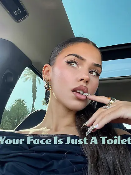 Your face is just a toilet