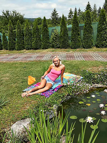 The bright sun witnesses horny Naomi Nevena and Lola Myluv fuck