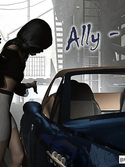 Broad spanks hot chick in a tight skirt