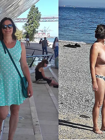 French moms exposed on request