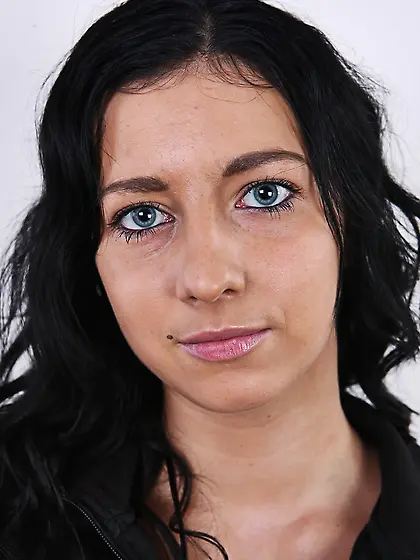 Slender spicy hot brunette