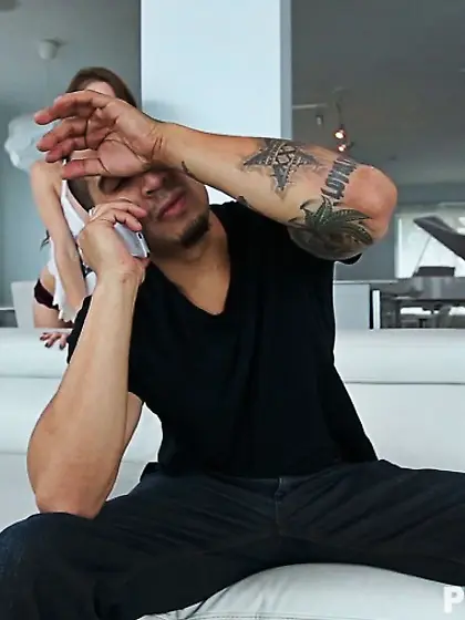 Teen brutal throat fuck