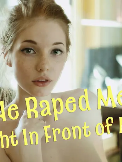 He did it right in front of mom