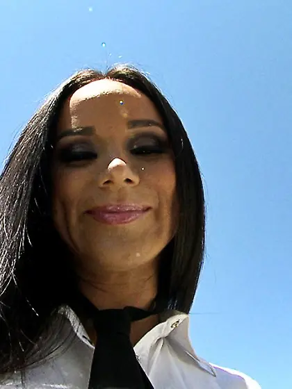 Seductive chick uniform swallows