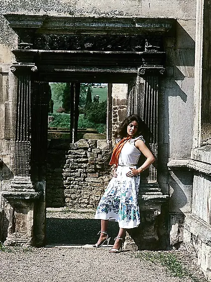 Beautiful babe pose stunning