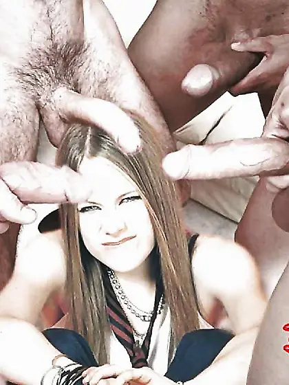 Avril Lavigne Blowbang