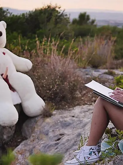 Plush russian teen