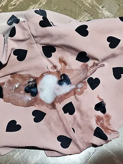 Came on my girlfriend's panties