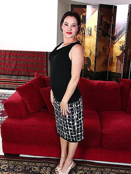 American sexy hot asian mom