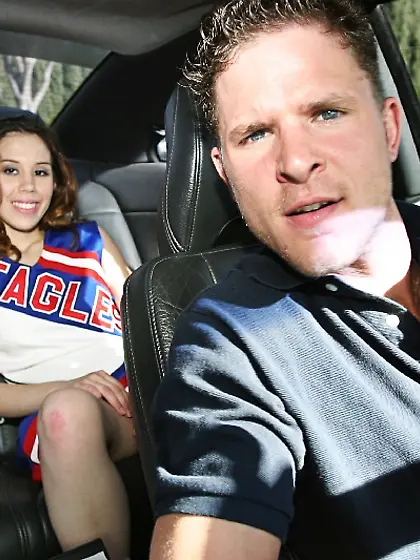 Pretty big tits college