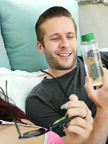 Outdoors massage leads to a nasty fucking...