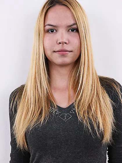 Young hot fresh blonde