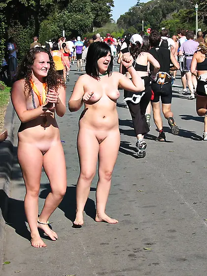 San Francisco Nudists at Bay to Breakers