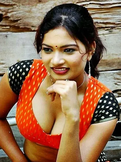 Brown Desi Cleavage