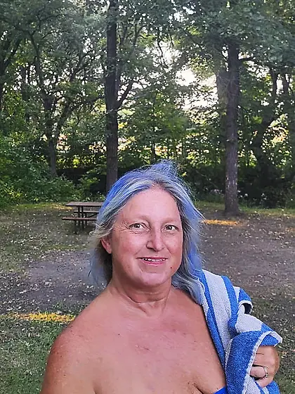 Wife in holey lingerie