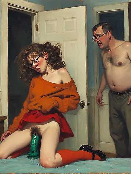 Velma caught with dildo