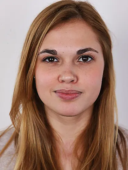 Lovely fair-haired teen nice