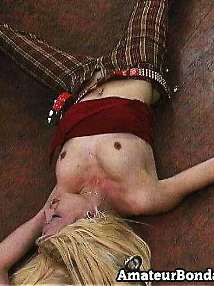 Slutty blonde neighbor dominated