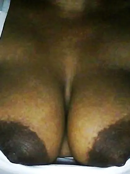 Fat dark-hued areolas meaty bevy part