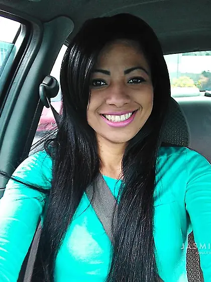 Latin brown eyes girl