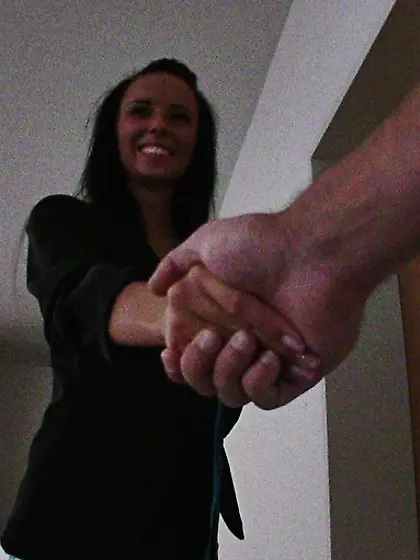 Wild student fingered vaginal