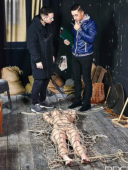 Tiny tits fetish threesome