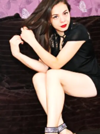 Brunette Annietrue Smoking.