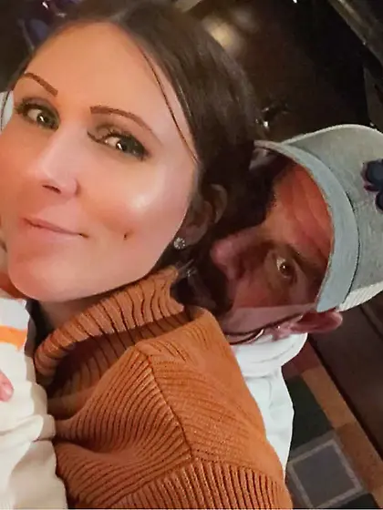 Lacey fingers herself of the GGW bus