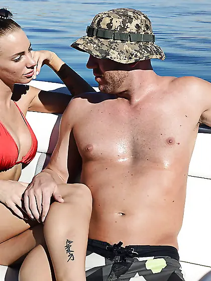 Latina girlfriend bikini