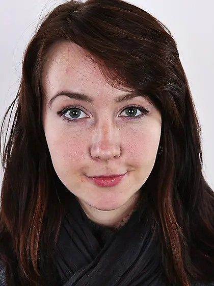 European amateur brunette