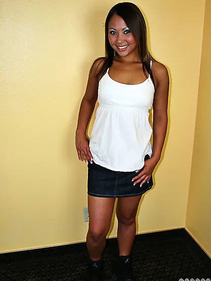 Sweet asian white top