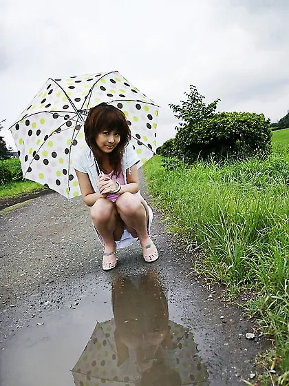 Arousing dark haired Japanese hottie Sakurako Idols has amazing