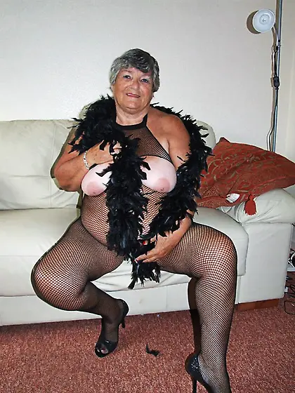 Nylons Grandma Libby from United Kingdom
