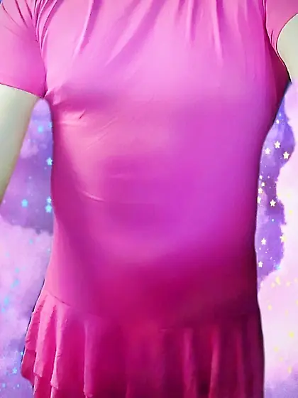 Muž v dámském prádle