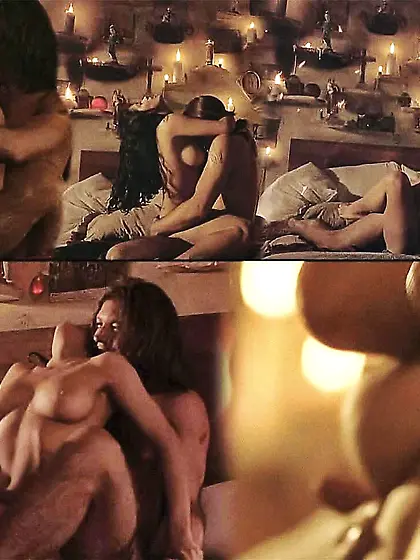 Salma Hayek nude collage