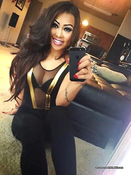 Classy brunette shows off her rack and then...