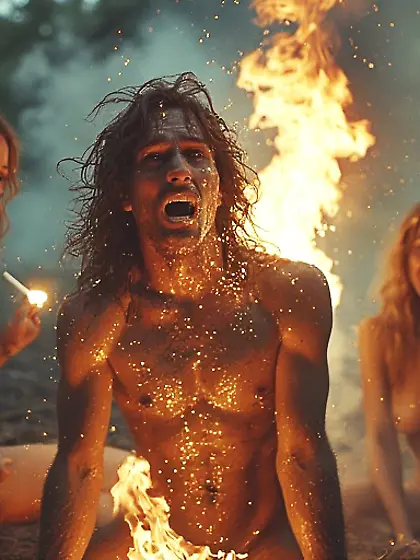 Sexy Women Lighting their Men Up!