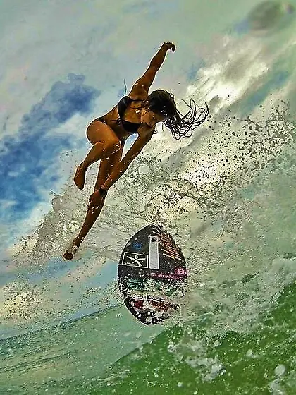 surf girl