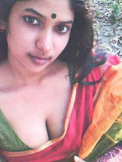 Brown Desi Cleavage