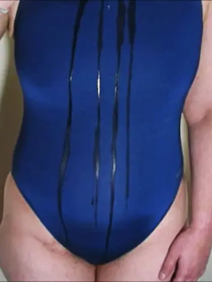 PAWG In One PIece Swimsuit Gets Wet Hot MILF
