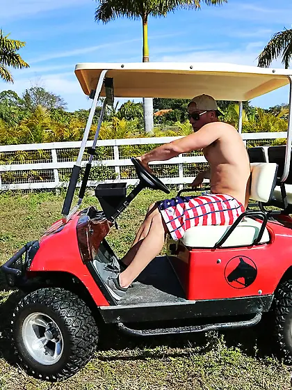 MILF blonde gets banged by some patriotic stud with a big cock