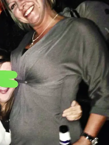 Wonder if Amanda’s husband saw this grope