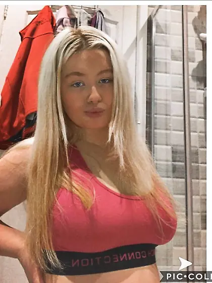 hot blonde Irish girl