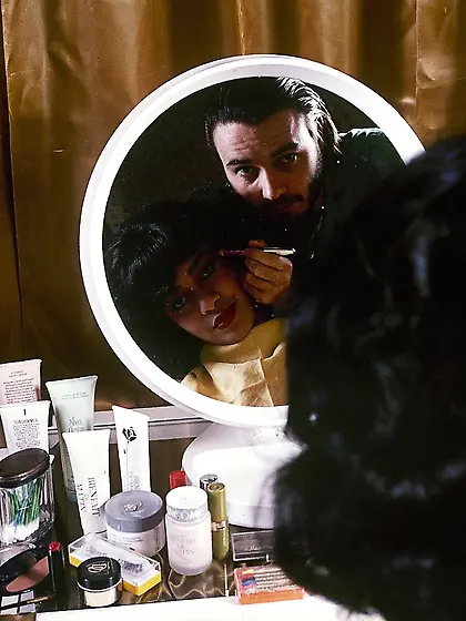 Hot chick wearing yellow