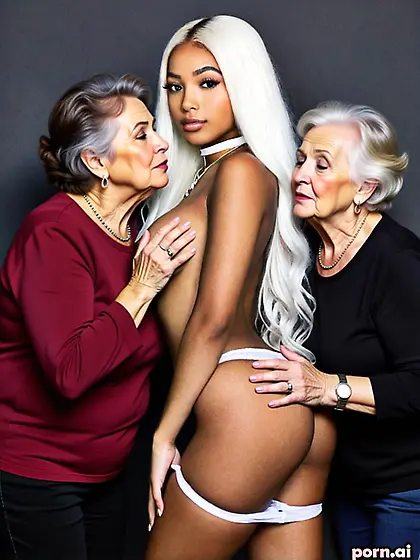 Busy night at the lesbian strip club