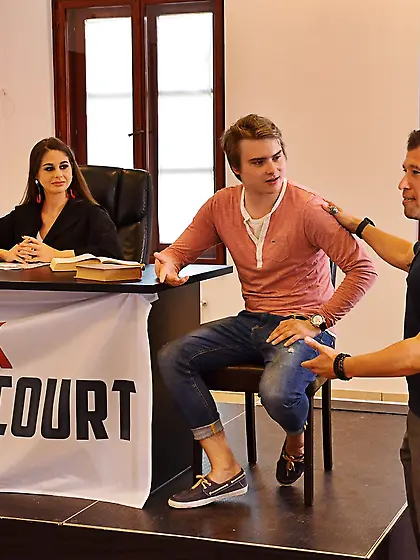 Andreina De Luxe, Cathy Heaven, Erik Everhard, Ian Scott, and Ka